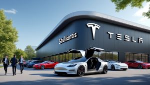découvrez comment stellantis planifie d'acquérir des crédits d'émission auprès de tesla pour éviter des sanctions liées à la pollution automobile. une stratégie clé face aux enjeux environnementaux actuels.