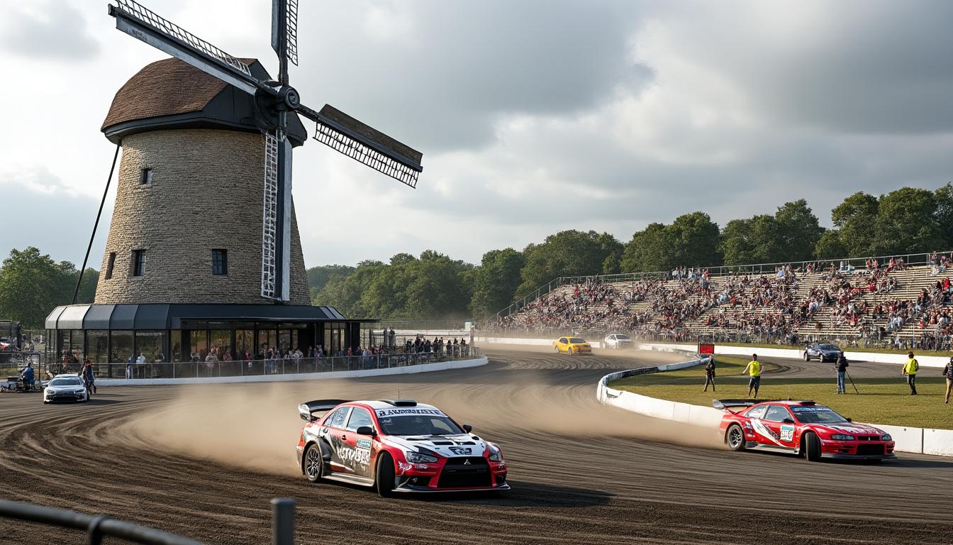 découvrez comment le vieux moulin se transforme pour accueillir le salon de l'auto et des compétitions de drift, alliant histoire et passion automobile.