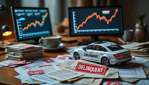 découvrez comment les retards de paiement sur les prêts auto titrisés non-prime ont atteint un sommet historique en 7 ans, impactant le marché et les emprunteurs.