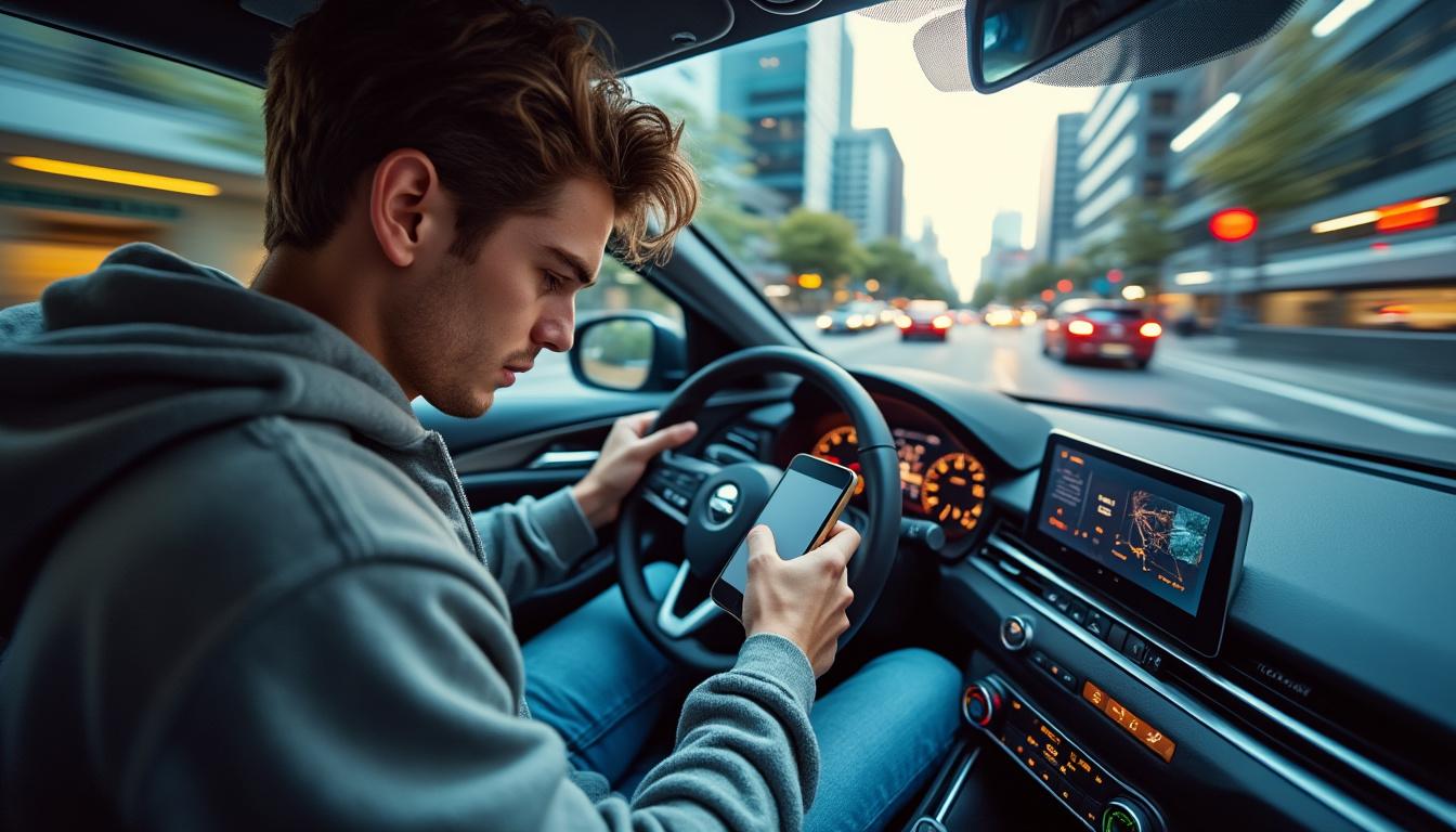 découvrez pourquoi la conduite distraite devient un problème croissant pour la police et quelles mesures sont prises pour y remédier.