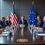 le parlement européen approuve en commission l'accord commercial historique entre l'union européenne et les états-unis, marquant une étape clé pour renforcer les relations économiques transatlantiques.