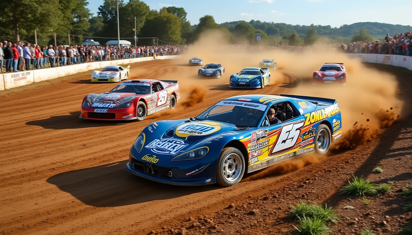 dimanche 27 septembre, plongez dans l’ambiance du stock-car : moteurs rugissants, courses palpitantes et sensations fortes au rendez-vous.