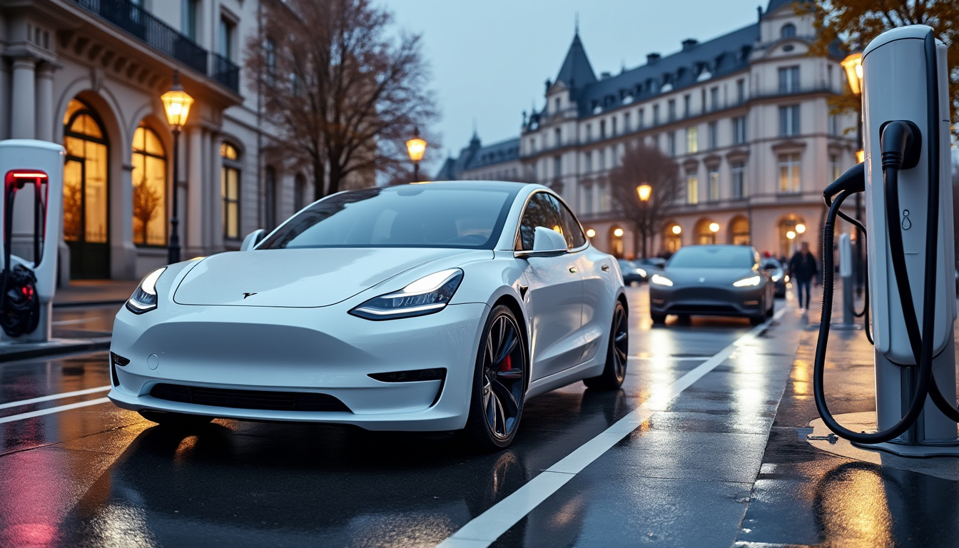en europe, les ventes de voitures électriques bondissent de 63 %. le tesla model y reprend la tête des modèles les plus vendus.