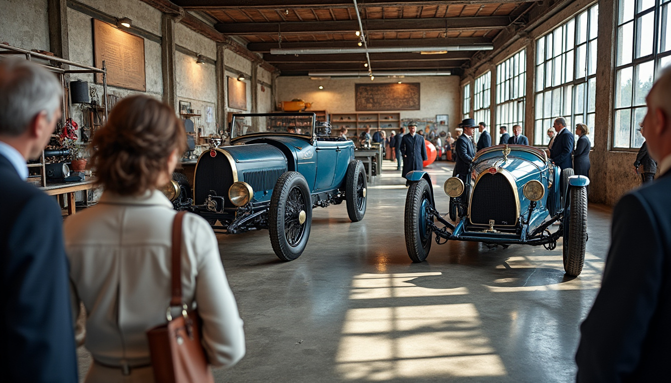 à rouen, l’automobile club de l’ouest célèbre 120 ans d’histoire avec alpine, bugatti et une exposition de voitures d’exception.