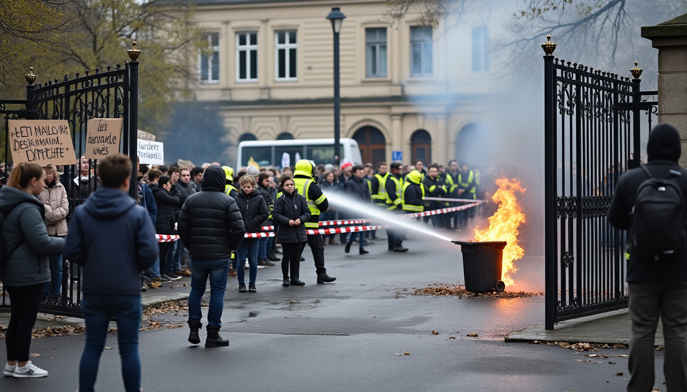 retour sur les blocages, incendies et blessés à rouen et au havre, avec un point sur le bilan des événements et leurs conséquences.