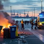 à rouen et au havre, retour sur les blocages, les incendies et les blessés, ainsi que sur les conséquences de ces événements.