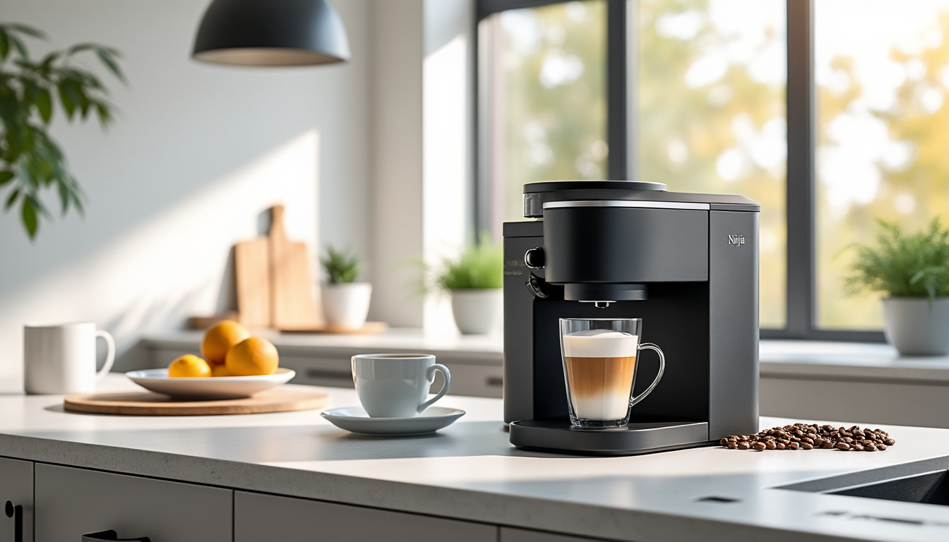 savourez un café fraîchement moulu à la maison avec cette machine ninja équipée d’un broyeur. profitez de 10 % de remise avec le code madamef10.