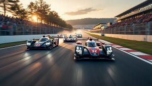 suivez les 24 heures du mans 2026 en direct : course, classements, résultats, temps forts et liste des pilotes engagés.