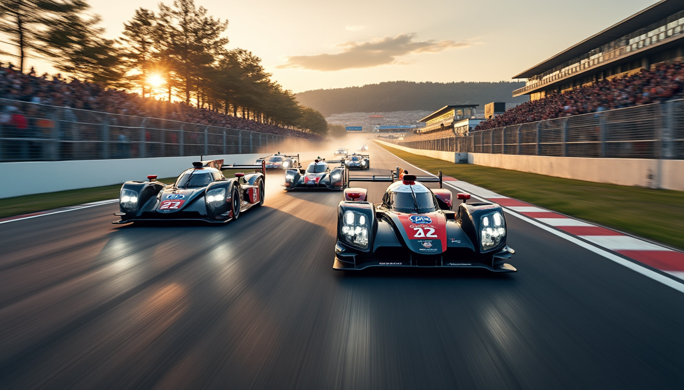 suivez les 24 heures du mans 2026 en direct : course, classements, résultats, temps forts et liste des pilotes engagés.