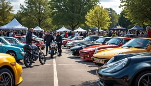 chaque mois, retrouvez les passionnés d’automobiles et de motos pour un rendez-vous convivial dédié aux belles mécaniques et aux échanges.