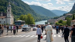 visite du pape léon xiv à lourdes : consultez les routes fermées, les parkings disponibles et les navettes pour organiser vos déplacements sereinement.
